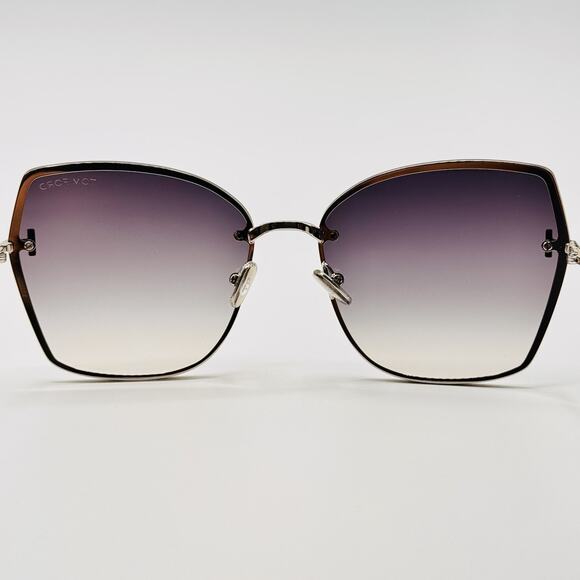 Tom Ford Sunglasses NICKIE-02 TF1107 16C Shiny Palladium Butterfly Gradient 62mm main image 7